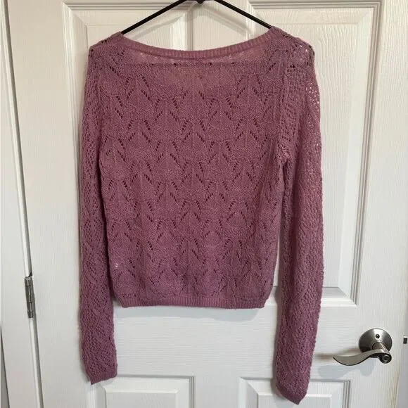 Mauve colored sweater - Picture 3 of 5